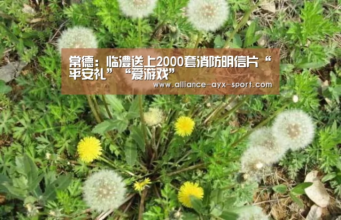 常德:临澧送上2000套消防明信片“平安礼”“爱游戏”(图3) 爱游戏首页